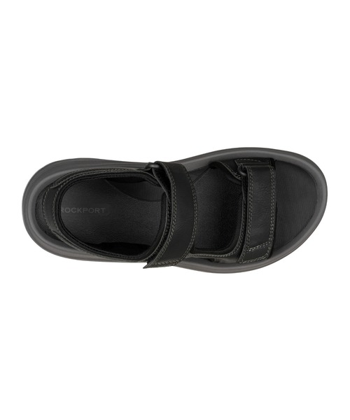 ROCKPORT（ロックポート）の「【MEN】HUTCH／ハッチ クウォーター ストラップサンダル（サンダル・メンズ・ブラック・26.0cm/27.0cm/28.0cm/25.0cm）」の6枚目の写真
