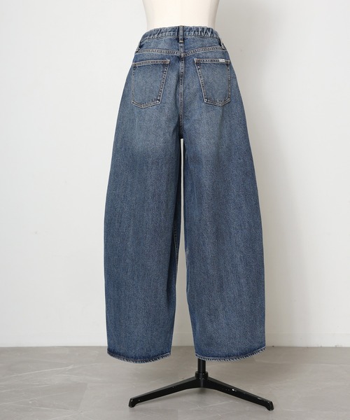 Floran(フローラン)の「【BITBLUE】イージー バレルデニム(デニムパンツ・レディース・ブルー・1/2/0)」の16枚目の写真