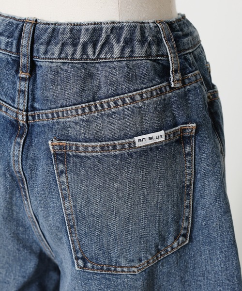 Floran(フローラン)の「【BITBLUE】イージー バレルデニム(デニムパンツ・レディース・ブルー・1/2/0)」の18枚目の写真