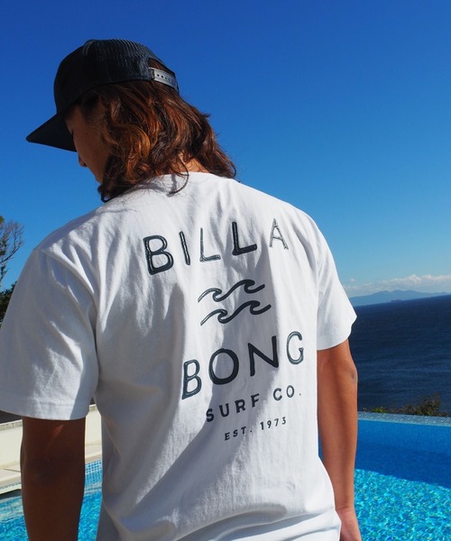BILLABONG(ビラボン)の「BILLABONG メンズ ONE TIME Tシャツ 【2026年春夏モデル】/ビラボンバックプリント半袖Tシャツ(Tシャツ/カットソー・メンズ・ブラック系その他/レッド/ホワイト/クリーム/ブルー系その他・X-LARGE/MEDIUM/LARGE/SMALL)」の2枚目の写真