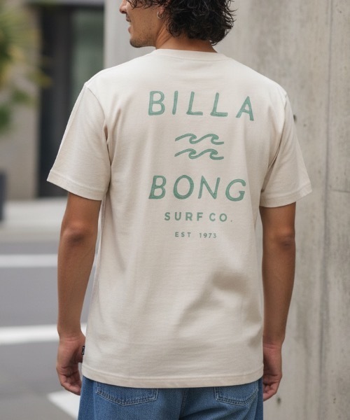 BILLABONG(ビラボン)の「BILLABONG メンズ ONE TIME Tシャツ 【2026年春夏モデル】/ビラボンバックプリント半袖Tシャツ(Tシャツ/カットソー・メンズ・ブラック系その他/レッド/ホワイト/クリーム/ブルー系その他・X-LARGE/MEDIUM/LARGE/SMALL)」の7枚目の写真