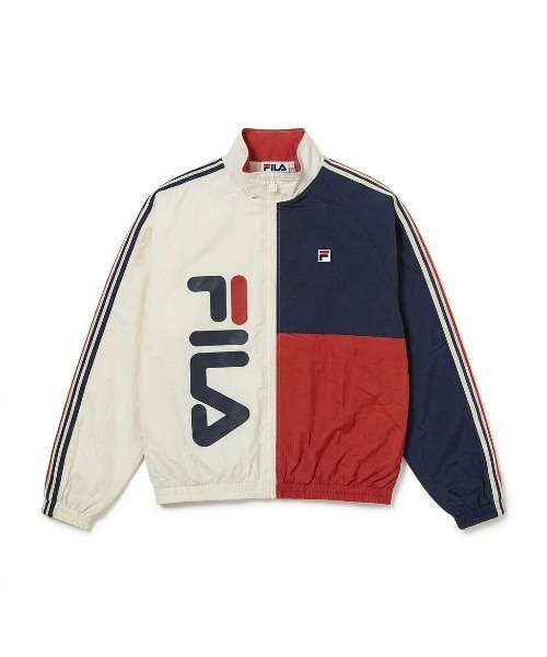 FILA(フィラ)の「TRACK TOP(ナイロンジャケット・レディース・ネイビー/レッド/ホワイト・XL/L/M/S)」の7枚目の写真