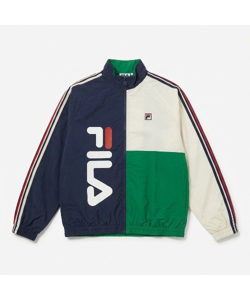 FILA(フィラ)の「TRACK TOP(ナイロンジャケット・レディース・ネイビー/レッド/ホワイト・XL/L/M/S)」の8枚目の写真