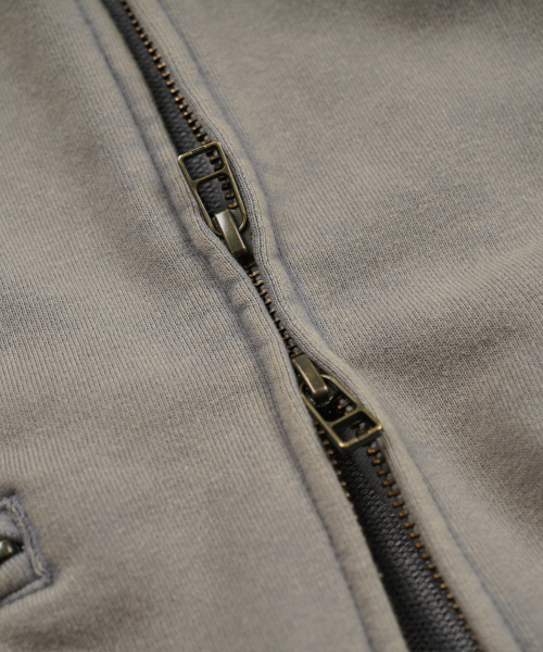 FRIZMWORKS(フリズムワークス)の「VINTAGE DYEING FULL ZIP SWEAT _ VINTAGE GRAY(その他アウター・メンズ・その他・SMALL/MEDIUM/LARGE/X-LARGE)」の5枚目の写真