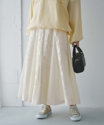 COHINA（コヒナ）の「シアージャカードフレアスカート 【低身長・小柄女性】（スカート）」