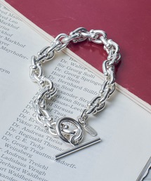 MAISON CLUB(���]���N���u)�́yMAISON CLUB�zHorseshoe Chain Bracelet Silver925 KUN(�u���X���b�g)