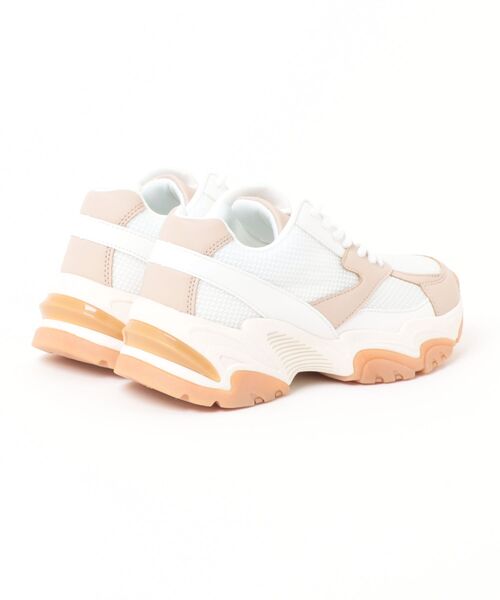 la farfa SHOES(ラ・ファーファ シューズ)の「la farfa shoes ボリュームソール メッシュスニーカー(スニーカー・レディース・グリーン/シルバー/ブラック/ホワイト・L/M/XL/LL)」の5枚目の写真