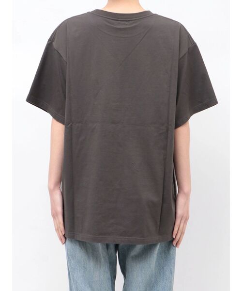 Ungrid（アングリッド）の「GREAT DESIRE Tee（Tシャツ/カットソー・レディース・ピンク/オフホワイト/チャコールグレー・FREE）」の4枚目の写真