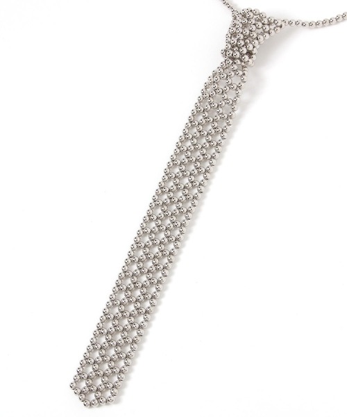 LEPSIM（レプシィム）の「《オフィスライン》ネクタイネックレス　645410（ネックレス・レディース・アイボリー/ガンメタ/シルバー・ONE SIZE）」の13枚目の写真