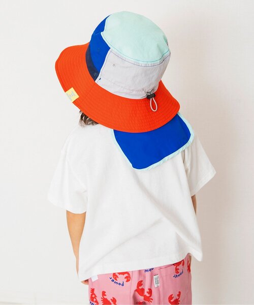 BREEZE(ブリーズ)の「【撥水加工/UVカット】アウトドアハット_日よけ収納可(ハット・キッズ・ブラック/ピンク/レインボー/シルバーグレー/その他13/その他12/チェック/その他11・50/52/54/56/58)」の16枚目の写真