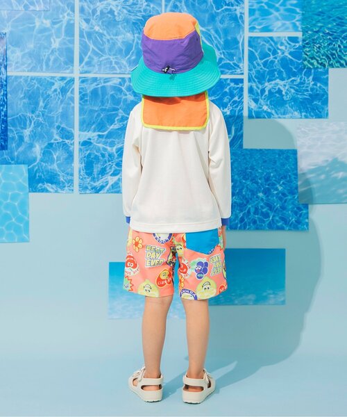 BREEZE(ブリーズ)の「【撥水加工/UVカット】アウトドアハット_日よけ収納可(ハット・キッズ・ブラック/ピンク/レインボー/シルバーグレー/その他13/その他12/チェック/その他11・50/52/54/56/58)」の18枚目の写真