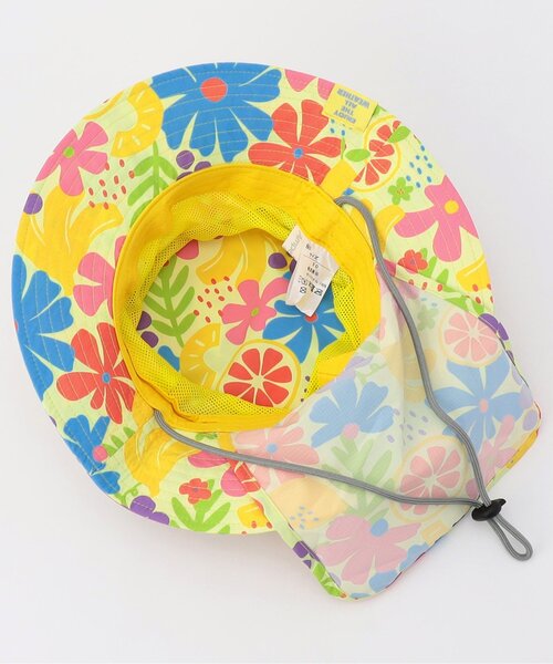 BREEZE（ブリーズ）の「【撥水加工/UVカット】アウトドアハット（ハット・キッズ・ブラック/ピンク/レインボー/シルバーグレー/その他13/その他12/チェック/その他11・50/52/54/56/58）」の16枚目の写真