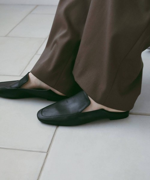 anuke(アンヌーク)の「anuke Ecoleather Flat Loafers(その他シューズ・レディース・ブラック・38/37/36)」の9枚目の写真