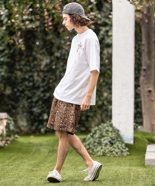 CAMBIO（カンビオ）の「mt10416- ビッグシルエットプリントT（Cross Hearts） Tシャツ(2601129MCB)（Tシャツ/カットソー・メンズ・ホワイト/ミックスグレー/ブラック・XL/L/M/S）」の7枚目の写真