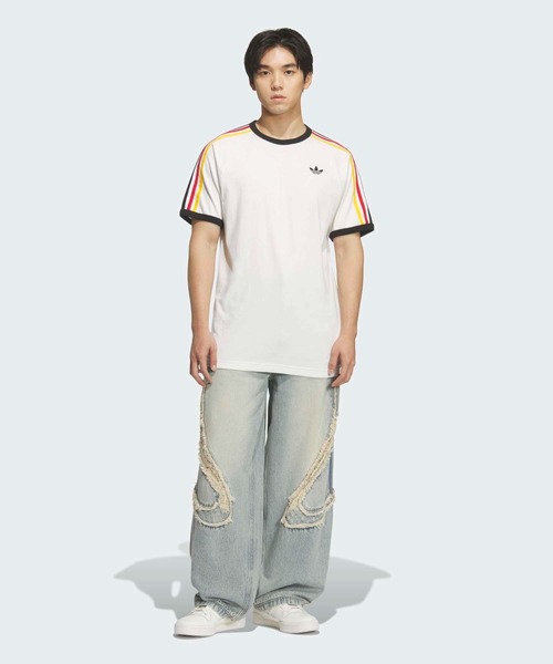 adidas（アディダス）の「TG ワイド DNM PTS パンツ / アディダスオリジナルス adidas Originals（デニムパンツ・メンズ・ブルー・24inch/33inch/32inch/30inch/28inch/27inch/26inch/25inch/34inch/35inch/40inch/38inch/36inch）」の2枚目の写真