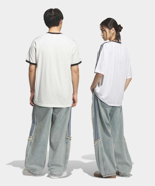 adidas（アディダス）の「TG ワイド DNM PTS パンツ / アディダスオリジナルス adidas Originals（デニムパンツ・メンズ・ブルー・24inch/33inch/32inch/30inch/28inch/27inch/26inch/25inch/34inch/35inch/40inch/38inch/36inch）」の4枚目の写真