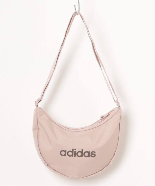 adidas(アディダス)の「《adidas》ウィメンズリニアESSポーチ(ボディバッグ/ウエストポーチ・メンズ・ベージュ系その他/ブラック・フリー)」の2枚目の写真
