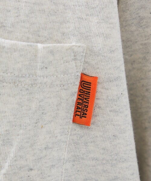 UNIVERSAL OVERALL(ユニバーサルオーバーオール)の「【UNIVERSAL OVERALL/ユニバーサルオーバーオール】LOGO BACKPRINT TEE / バックプリントロゴクルーネックTシャツ/ユニセックス(Tシャツ/カットソー・メンズ・ブルー系その他/グリーン系その他/ホワイト系その他/ホワイト/ネイビー/ブラック・M/L)」の14枚目の写真