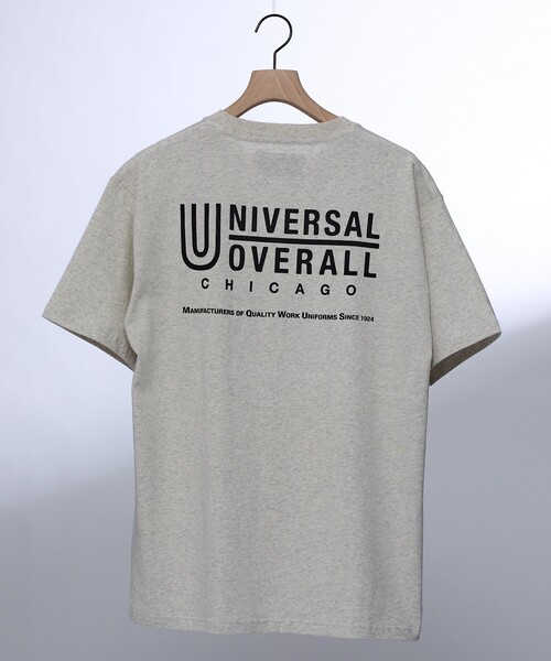 UNIVERSAL OVERALL(ユニバーサルオーバーオール)の「【UNIVERSAL OVERALL/ユニバーサルオーバーオール】LOGO BACKPRINT TEE / バックプリントロゴクルーネックTシャツ/ユニセックス(Tシャツ/カットソー・メンズ・ブルー系その他/グリーン系その他/ホワイト系その他/ホワイト/ネイビー/ブラック・M/L)」の17枚目の写真