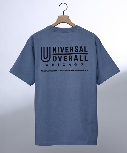 UNIVERSAL OVERALL(ユニバーサルオーバーオール)の「【UNIVERSAL OVERALL/ユニバーサルオーバーオール】LOGO BACKPRINT TEE / バックプリントロゴクルーネックTシャツ/ユニセックス(Tシャツ/カットソー・メンズ・ブルー系その他/グリーン系その他/ホワイト系その他/ホワイト/ネイビー/ブラック・M/L)」の21枚目の写真