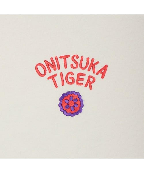 Onitsuka Tiger(オニツカタイガー)の「SWEAT TOP / スウェットトップ(スウェット・レディース・ベージュ/オフホワイト・S/XS/XL/L/M)」の5枚目の写真