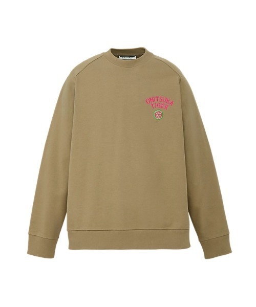 Onitsuka Tiger(オニツカタイガー)の「SWEAT TOP / スウェットトップ(スウェット・レディース・ベージュ/オフホワイト・S/XS/XL/L/M)」の6枚目の写真