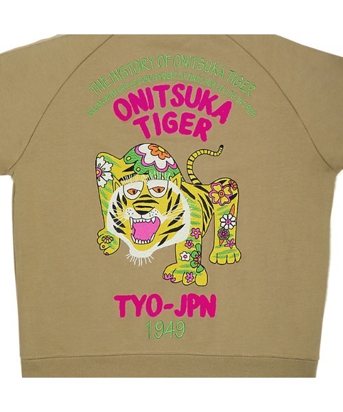 Onitsuka Tiger(オニツカタイガー)の「SWEAT TOP / スウェットトップ(スウェット・レディース・ベージュ/オフホワイト・S/XS/XL/L/M)」の7枚目の写真