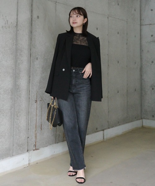 anuans（アニュアンス）の「【0サイズあり】Boys fit denim（デニムパンツ・レディース・ホワイト/ライトブルー/グレー・X-SMALL/SMALL/MEDIUM）」の16枚目の写真