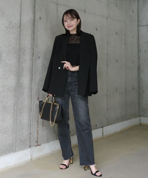 anuans（アニュアンス）の「【0サイズあり】Boys fit denim（デニムパンツ・レディース・ホワイト/ライトブルー/グレー・X-SMALL/SMALL/MEDIUM）」の17枚目の写真