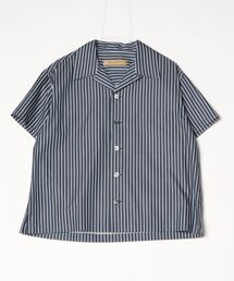 ROBES&CONFECTIONS（ローブスコンフェクションズ）の「Robes&Confections/ローブス&コンフェクションズ/コンパクトコットンペンシルストライプ／ドットシャツW（シャツ/ブラウス）」