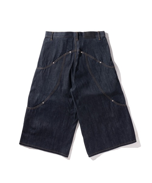 GOAT ESSENCE（ゴートエッセンス）の「DENIM SHORTS（デニムパンツ・メンズ・ネイビー・2/1）」の3枚目の写真