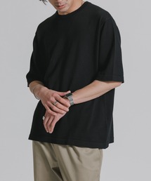 JOHN SMEDLEY/ジョンスメドレー TINDALL MENS T-SHIRT CN SS ウェルトヘム 半袖 コットンニットTシャツ 2026年 夏 夏服