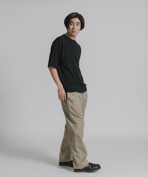 JOHN SMEDLEY(ジョンスメドレー)の「JOHN SMEDLEY/ジョンスメドレー TINDALL MENS T-SHIRT CN SS ウェルトヘム 半袖 コットンニットTシャツ 2026年 夏 夏服(Tシャツ/カットソー・メンズ・ブラック・M/L/XL)」の13枚目の写真