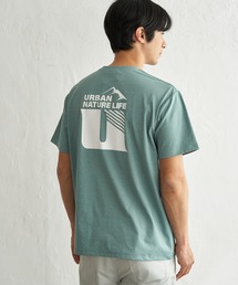 【吸水速乾】URBAN NATURE LIFE アーバンネイチャーライフ ドライSP冷感プリントTシャツ