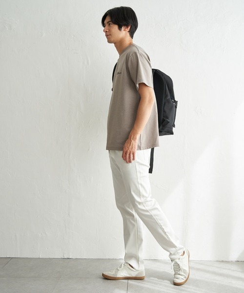 ikka（イッカ）の「【吸水速乾】URBAN NATURE LIFE アーバンネイチャーライフ ドライSP冷感プリントTシャツ（Tシャツ/カットソー・メンズ・ネイビー/ミント/ホワイト/グレイッシュベージュ・XL/L/M/S）」の16枚目の写真