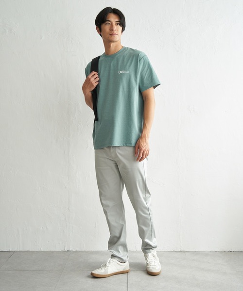 ikka（イッカ）の「【吸水速乾】URBAN NATURE LIFE アーバンネイチャーライフ ドライSP冷感プリントTシャツ（Tシャツ/カットソー・メンズ・ネイビー/ミント/ホワイト/グレイッシュベージュ・XL/L/M/S）」の21枚目の写真