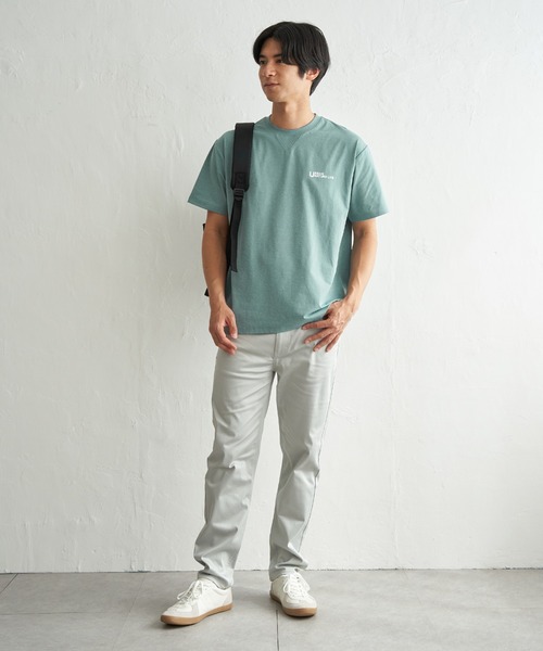 ikka（イッカ）の「【吸水速乾】URBAN NATURE LIFE アーバンネイチャーライフ ドライSP冷感プリントTシャツ（Tシャツ/カットソー・メンズ・ネイビー/ミント/ホワイト/グレイッシュベージュ・XL/L/M/S）」の22枚目の写真