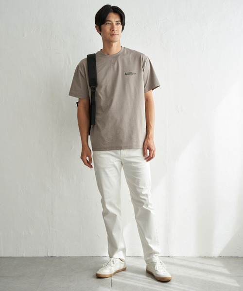 ikka（イッカ）の「【吸水速乾】URBAN NATURE LIFE アーバンネイチャーライフ ドライSP冷感プリントTシャツ（Tシャツ/カットソー・メンズ・ネイビー/ミント/ホワイト/グレイッシュベージュ・XL/L/M/S）」の17枚目の写真