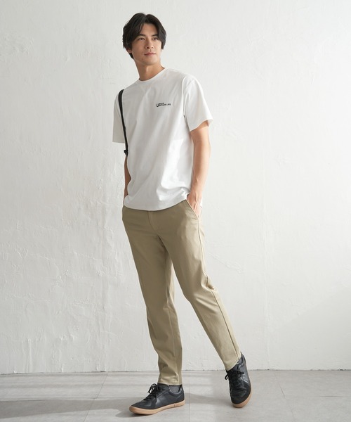 ikka（イッカ）の「【吸水速乾】URBAN NATURE LIFE アーバンネイチャーライフ ドライSP冷感プリントTシャツ（Tシャツ/カットソー・メンズ・ネイビー/ミント/ホワイト/グレイッシュベージュ・XL/L/M/S）」の11枚目の写真