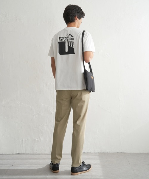 ikka（イッカ）の「【吸水速乾】URBAN NATURE LIFE アーバンネイチャーライフ ドライSP冷感プリントTシャツ（Tシャツ/カットソー・メンズ・ネイビー/ミント/ホワイト/グレイッシュベージュ・XL/L/M/S）」の13枚目の写真