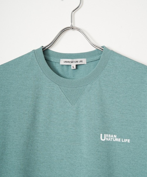 ikka（イッカ）の「【吸水速乾】URBAN NATURE LIFE アーバンネイチャーライフ ドライSP冷感プリントTシャツ（Tシャツ/カットソー・メンズ・ネイビー/ミント/ホワイト/グレイッシュベージュ・XL/L/M/S）」の6枚目の写真