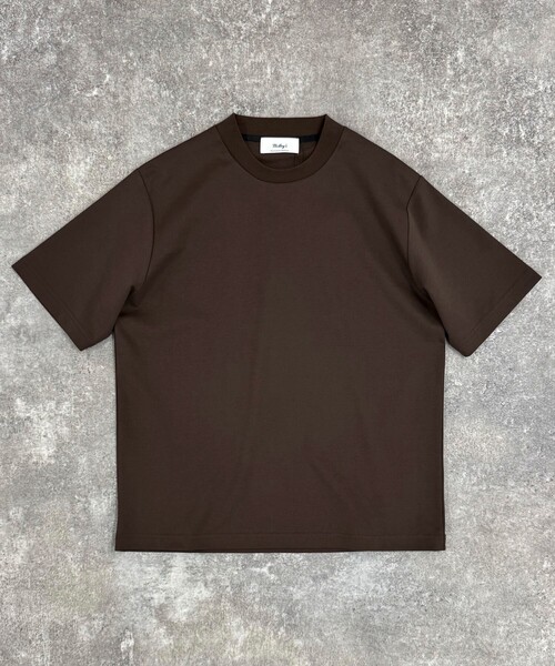 NOLLEY’S（ノーリーズ）の「《ビジカジ対応》ジャケットT 26SS（Tシャツ/カットソー・メンズ・ホワイト/ブラウン/ライトグレー/アイボリー・S/M/L/XL）」の7枚目の写真