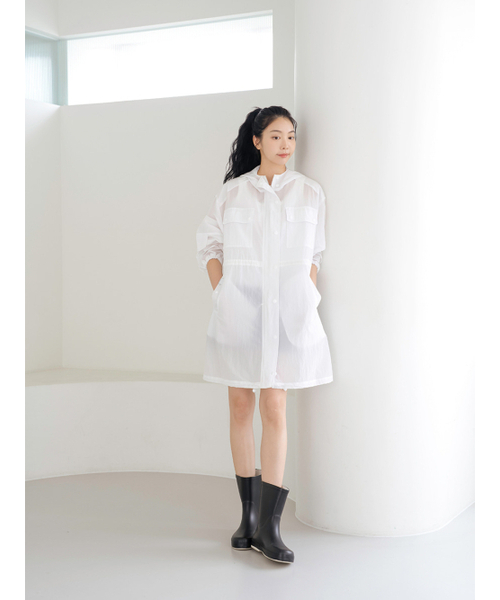 NITINA(ニティナ)の「スプリングトレンチコートWH(トレンチコート・レディース・ホワイト・F)」の4枚目の写真