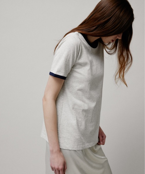 FUULLY STUDIO(フーリィーステューディオ)の「リンガールーズTEE(Tシャツ/カットソー・レディース・オートミール/オフホワイト/ブラック・FREE)」の8枚目の写真