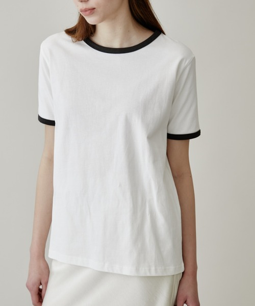 FUULLY STUDIO(フーリィーステューディオ)の「リンガールーズTEE(Tシャツ/カットソー・レディース・オートミール/オフホワイト/ブラック・FREE)」の11枚目の写真