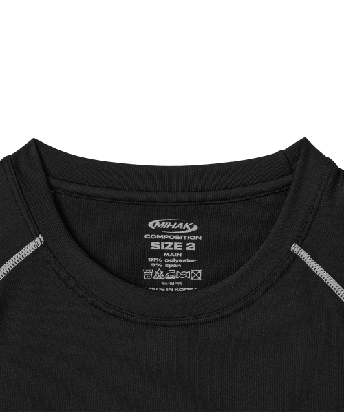 MIHAK(ミハク)の「シンボルロゴマッスルプロTシャツ(BLACK)(Tシャツ/カットソー・メンズ・その他・1/2/3)」の10枚目の写真