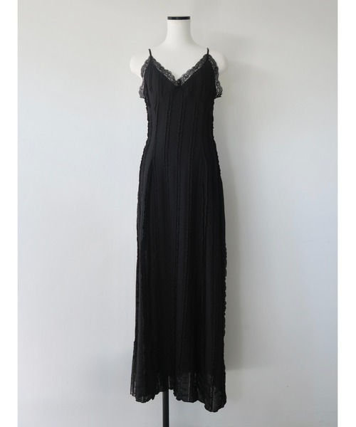 celon(セロン)の「Luna Lace Cami Dress(ワンピース・レディース・ブラック/アイボリー/ピンク・FREE)」の8枚目の写真