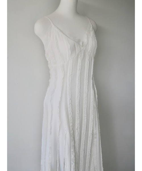 celon(セロン)の「Luna Lace Cami Dress(ワンピース・レディース・ブラック/アイボリー/ピンク・FREE)」の10枚目の写真