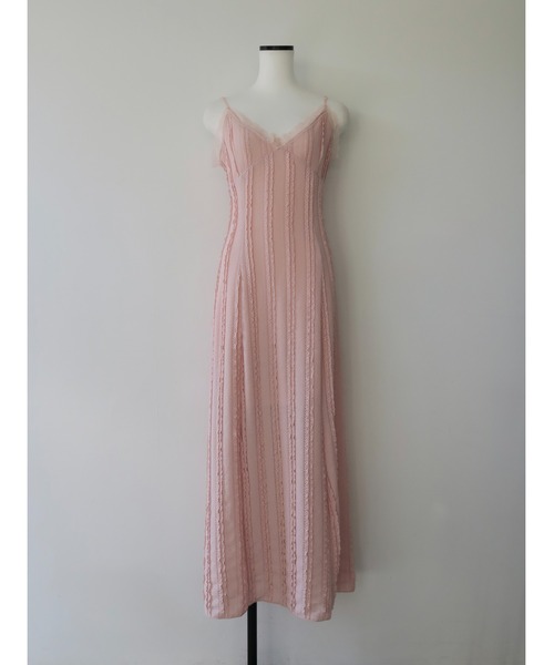 celon(セロン)の「Luna Lace Cami Dress(ワンピース・レディース・ブラック/アイボリー/ピンク・FREE)」の14枚目の写真