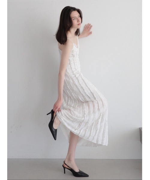 celon(セロン)の「Luna Lace Cami Dress(ワンピース・レディース・ブラック/アイボリー/ピンク・FREE)」の15枚目の写真